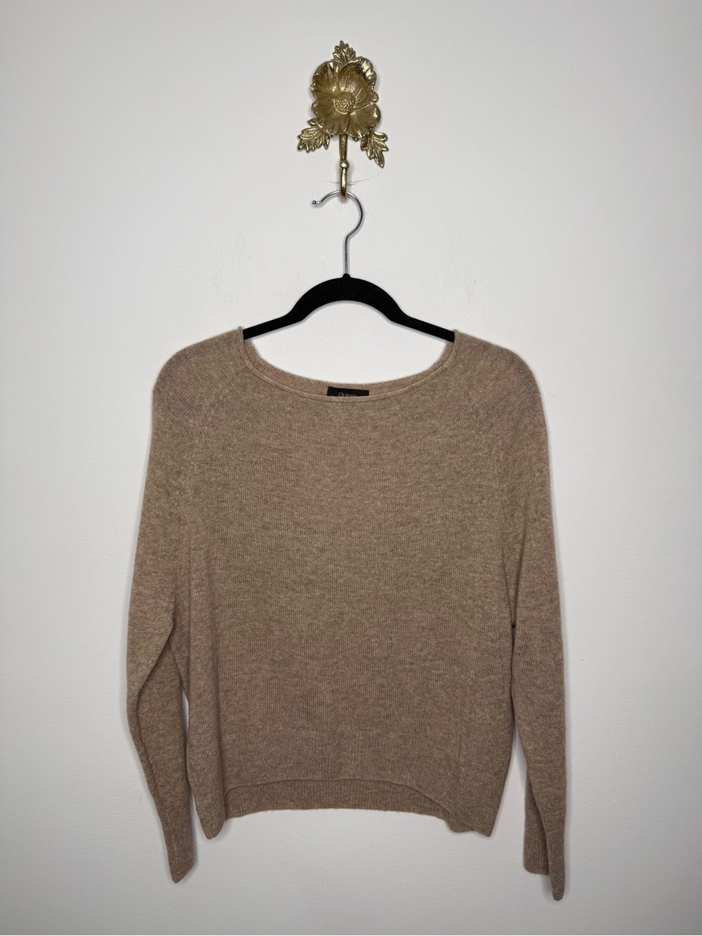 Quince Mongolian Cashmere Boatneck Sweater S
